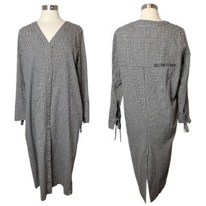 ONE X ONE TEASPOON Oversized Gingham Plaid Shirt Dress size S
